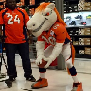 Miles the Broncos Mascot