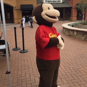 Curious George at a Corporate Event