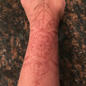 Henna Stain After 1 Week